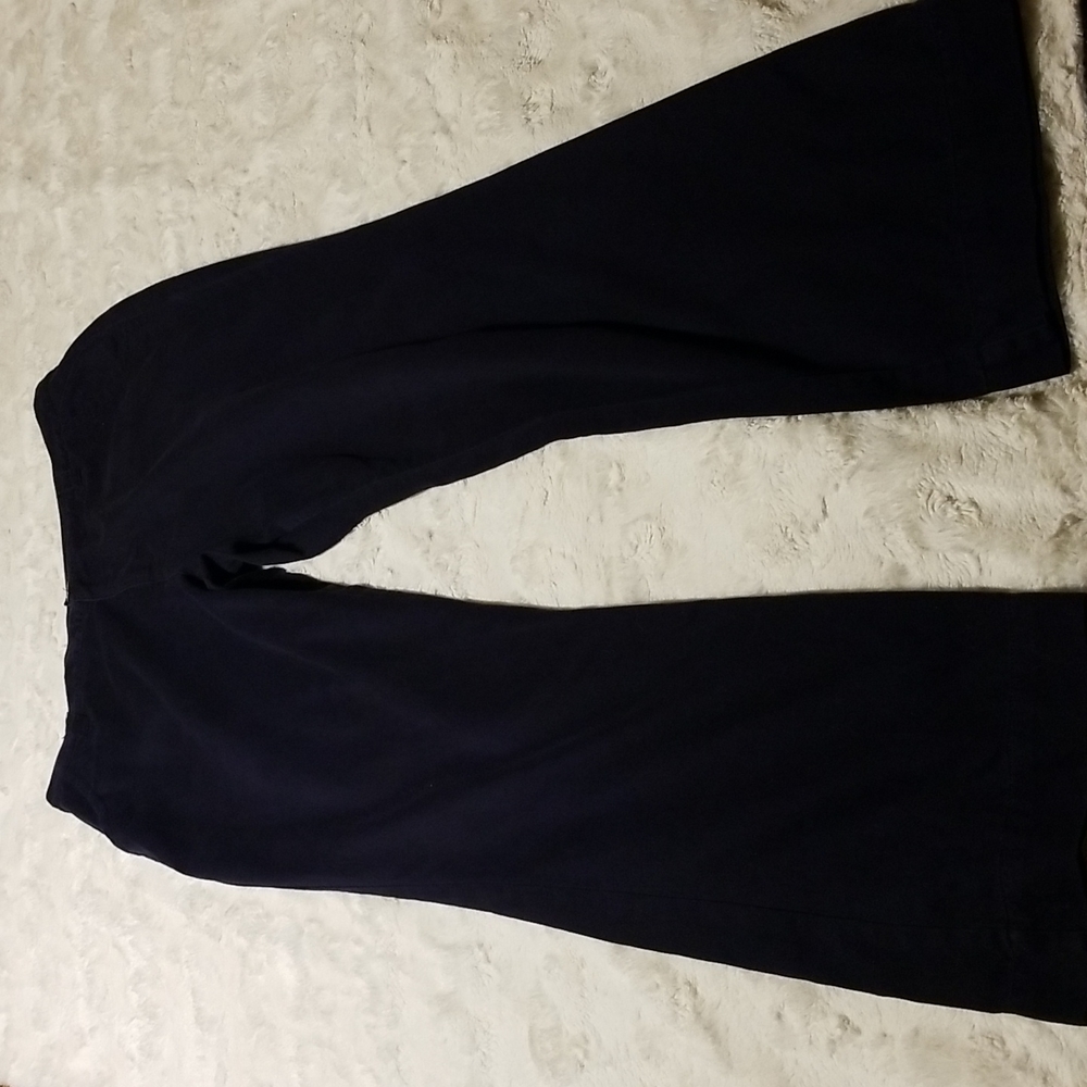 Dress Barn Navy Blue Size 14 Straight Career Dress Pants Trousers
